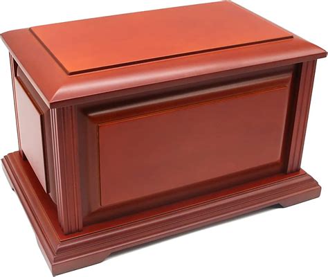 wooden box for burial